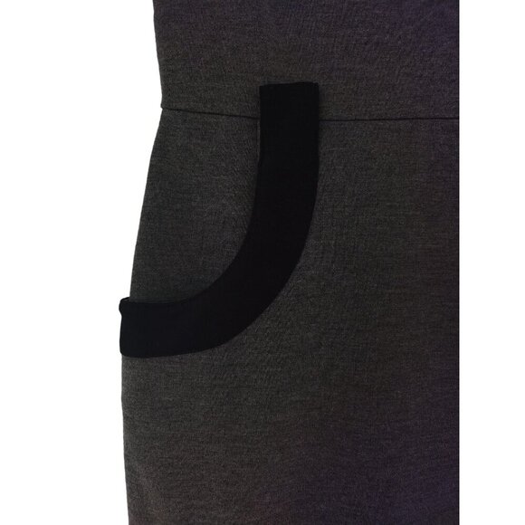 LONDON TIMES, vestido midi, mangas 3/4, de poliester, Rayon y spandex, talla 6 - Picture 8 of 9